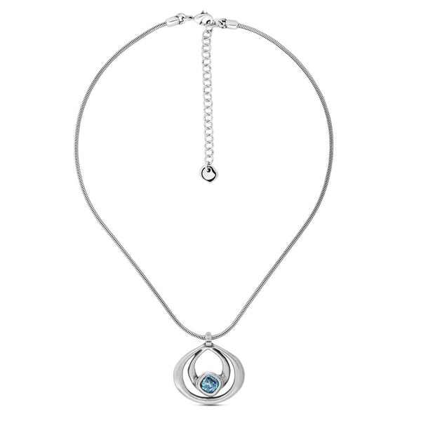 CICLON™ Aura Crystal Silver Plated Necklace