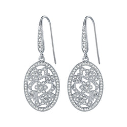 MADREPERLA™ Retro Court Flower Earrings