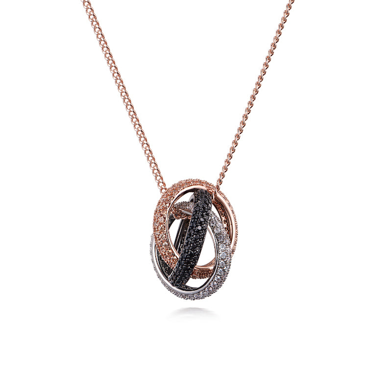 MADREPERLA™ Three-Color Ring Necklace