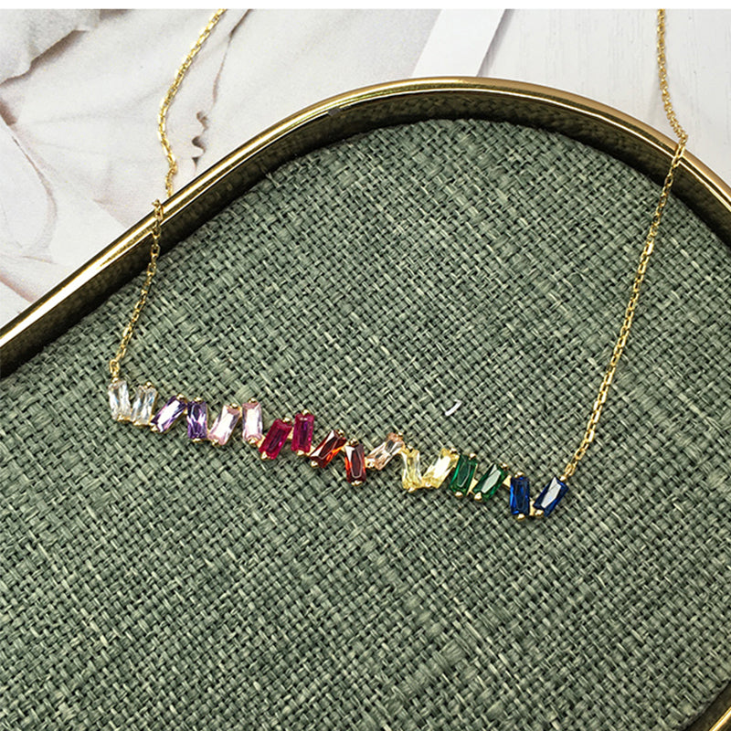 MADREPERLA™ Rainbow Irregular Necklace