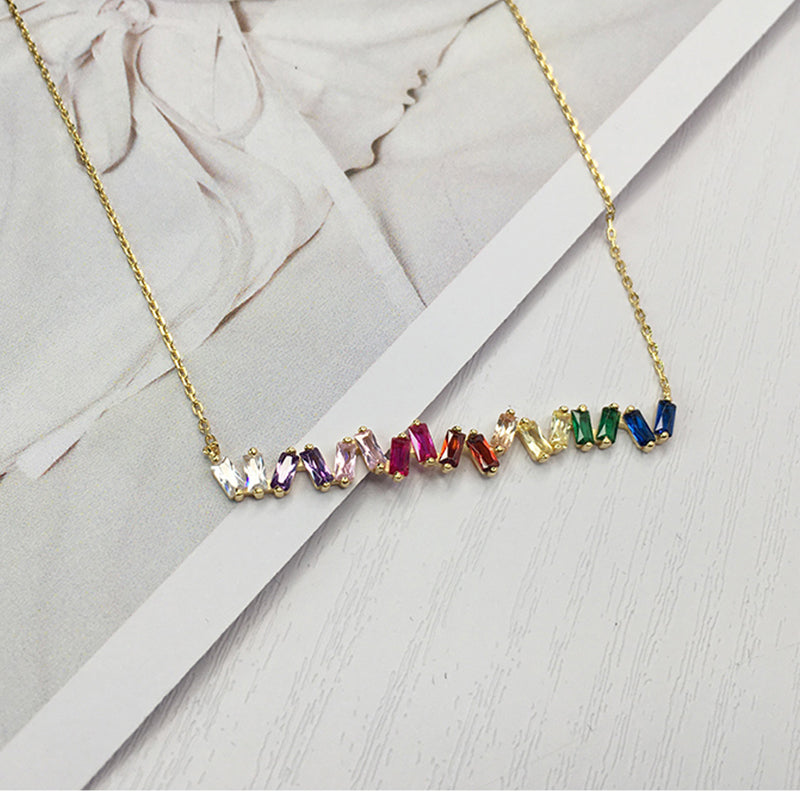 MADREPERLA™ Rainbow Irregular Necklace