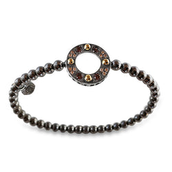 BOHEMME™ Choco Cool 18K Gold Over Sterling Silver Bracelet