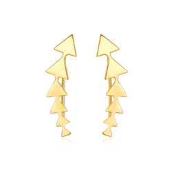 MADREPERLA™ Office Lady Hecate Triangle Earrings