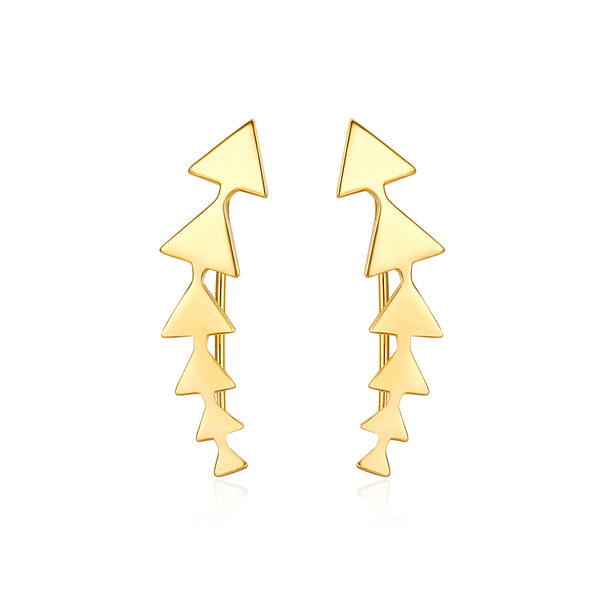 MADREPERLA™ Office Lady Hecate Triangle Earrings