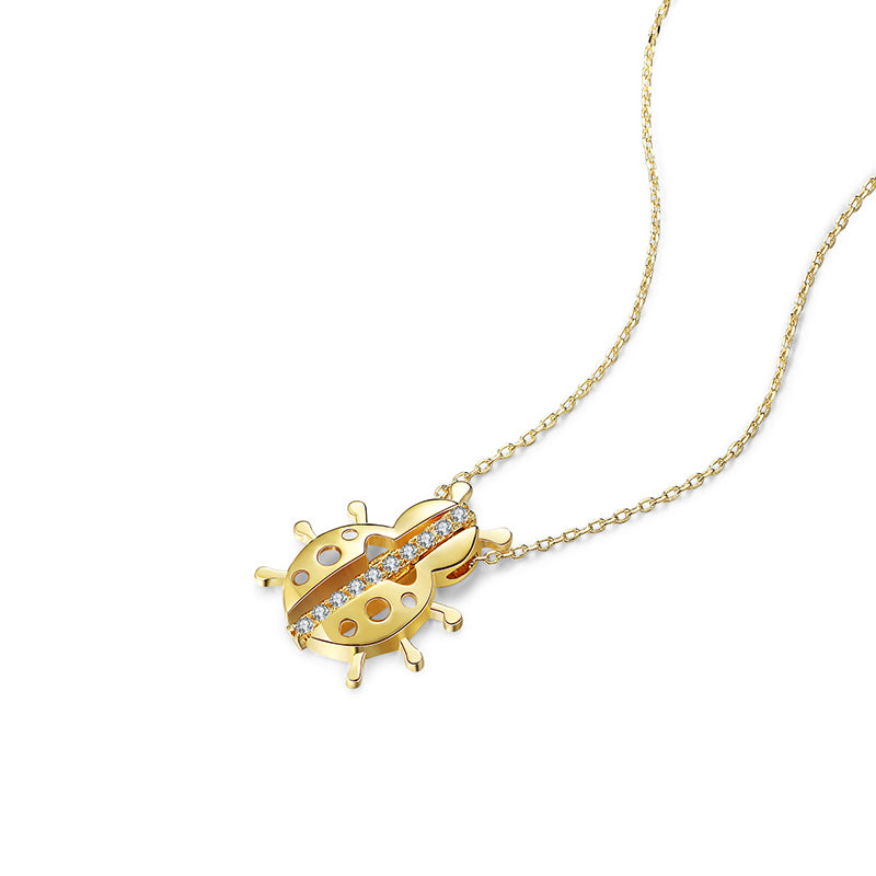 MADREPERLA™ Forest Ladybug Necklace