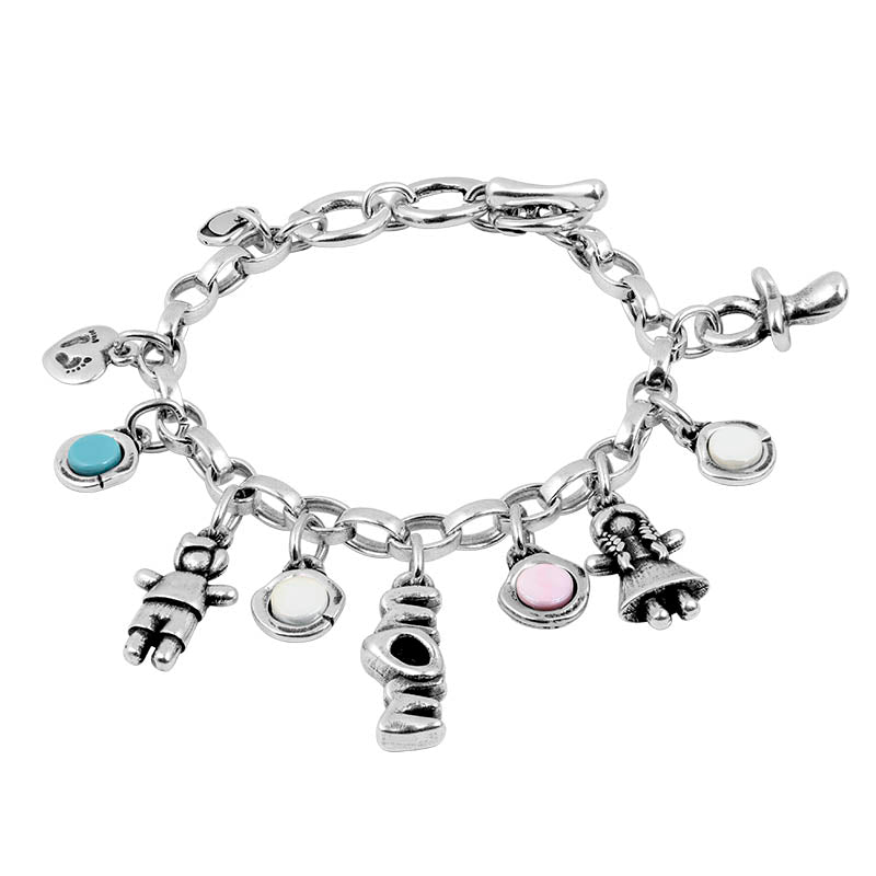 CICLÓN™ Jobs Boy And Girl Charms Bracelet