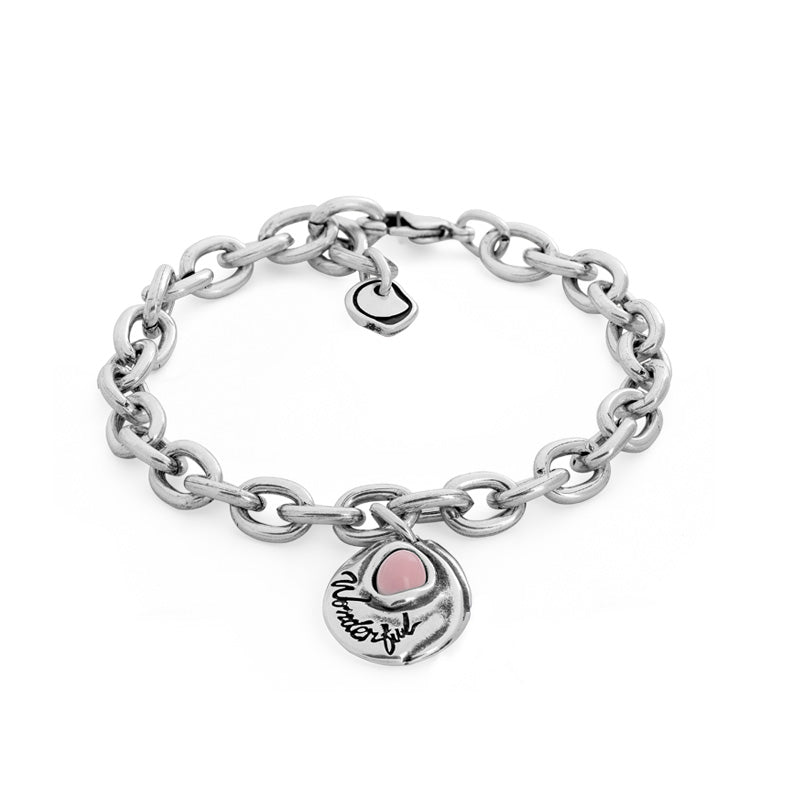 CICLÓN™ Silver Personalised Charm Bracelet