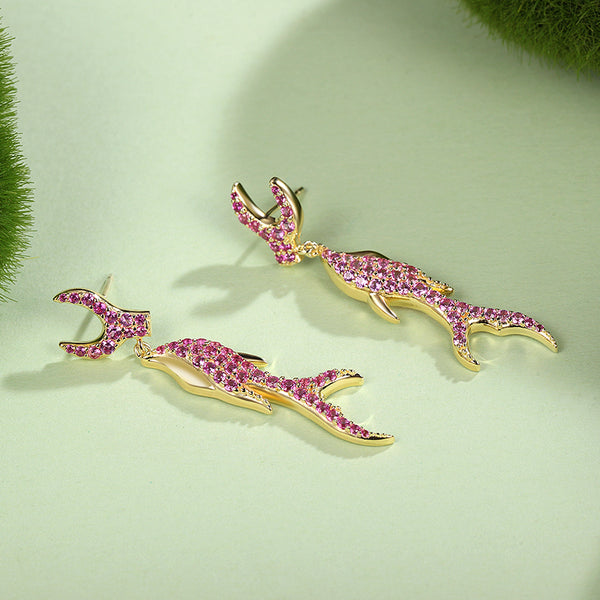 LADY PERLA™ Coral World 925 Sterling Silver Earrings