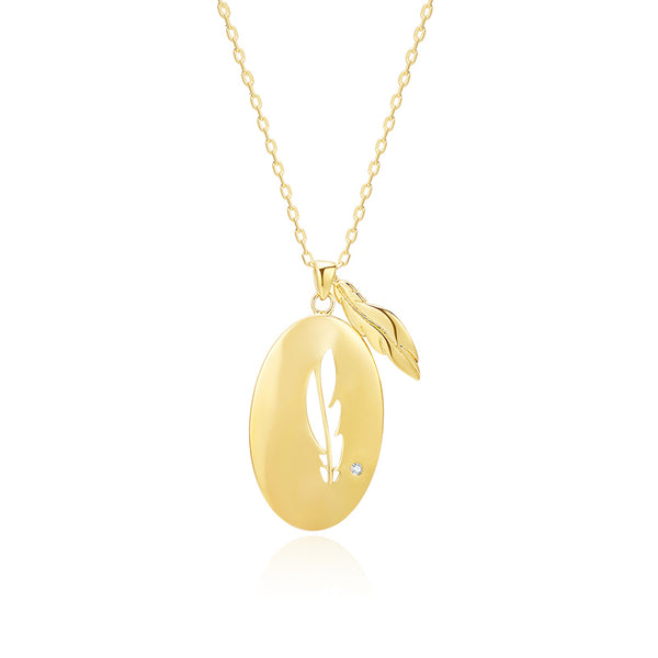 MADREPERLA™ Forest Leaves Necklace