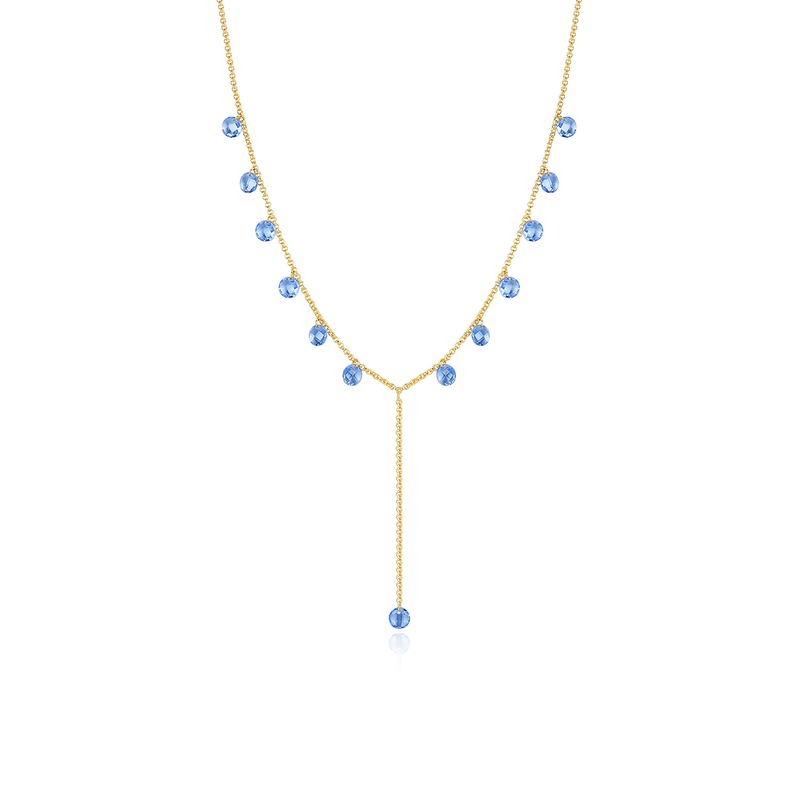 MADREPERLA™ Summer Love Blue Gem Necklace