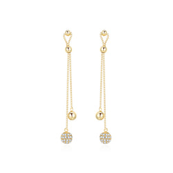 MADREPERLA™ Love Rota Tassel Pearl Earrings