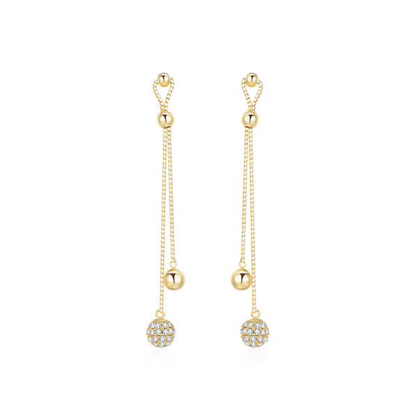 MADREPERLA™ Love Rota Tassel Pearl Earrings