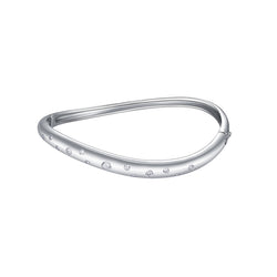 MADREPERLA™ Diamond Irregular Curved Bracelet