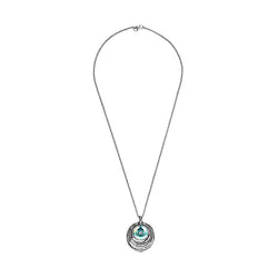 CICLÓN™ Crystal Spiral Pendant Necklace