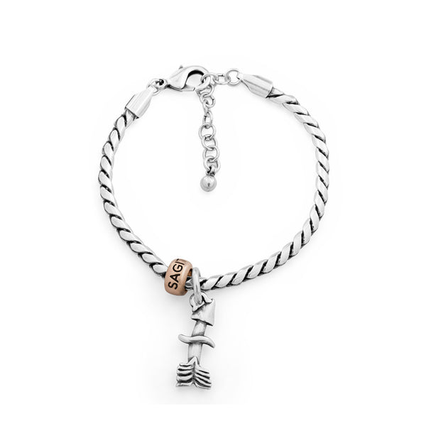 CICLÓN™  Collier Sagittarius Argent Bracelet