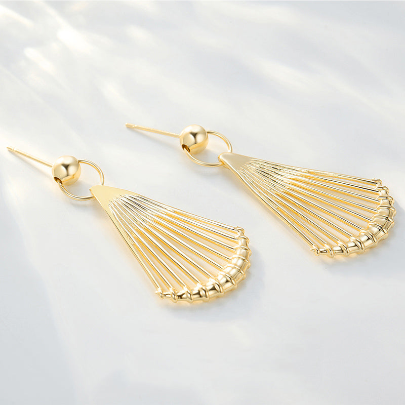 MADREPERLA™ Office Lady Athena Sector Earrings