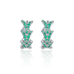 LADY PERLA™ Mental Journey 925 Sterling Silver Earrings