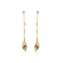 MADREPERLA™ Logbook Gem Conch Earrings