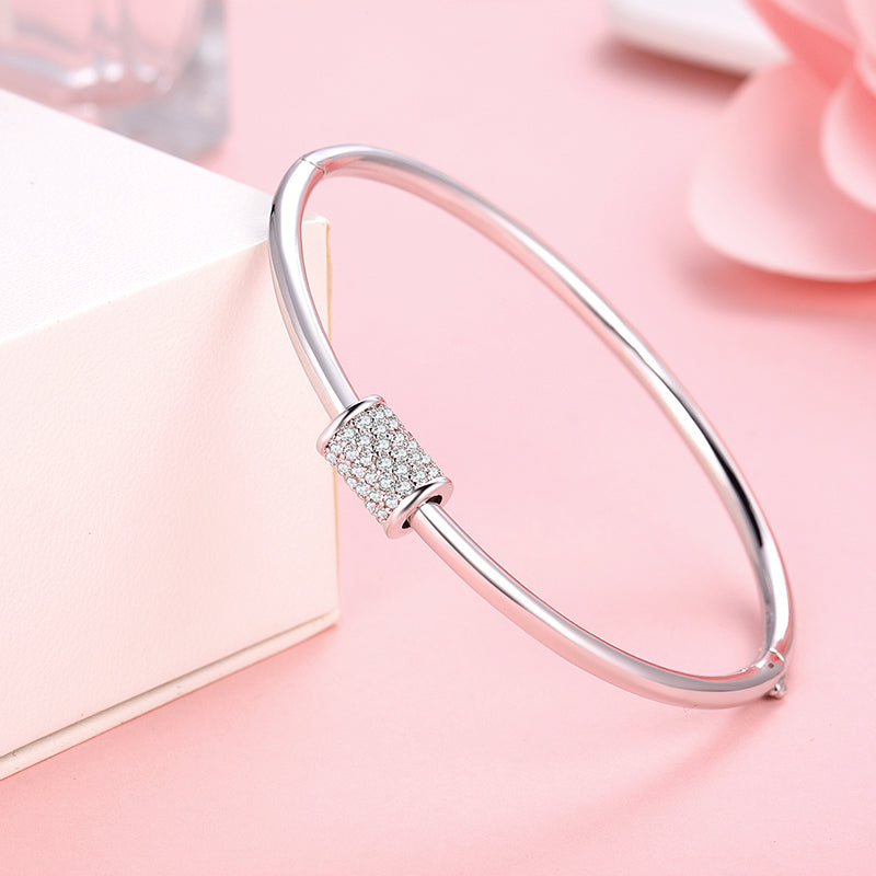 MADREPERLA™ Sparkling Single Bar Bracelet