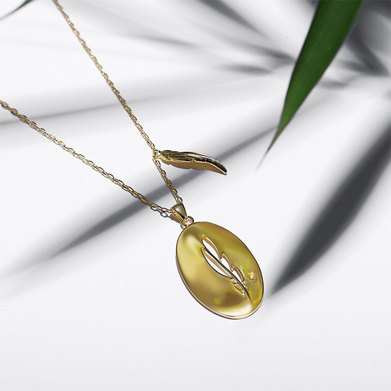 MADREPERLA™ Forest Leaves Necklace