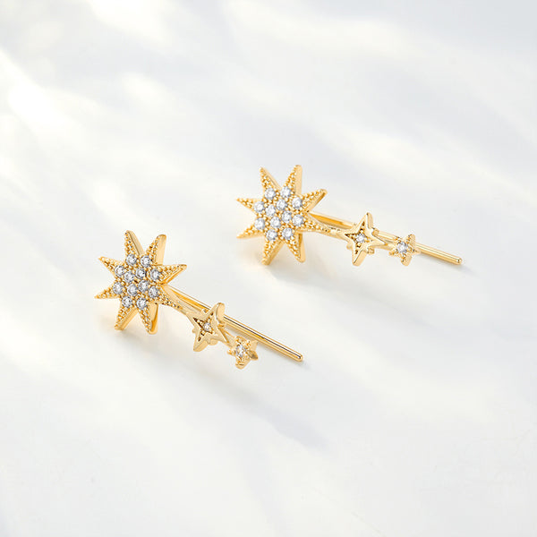 MADREPERLA™ Starry Night Stars Earrings