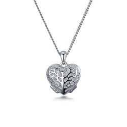 MADREPERLA™ Heart of Clover Fold Necklace