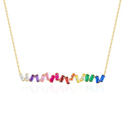 MADREPERLA™ Rainbow Irregular Necklace